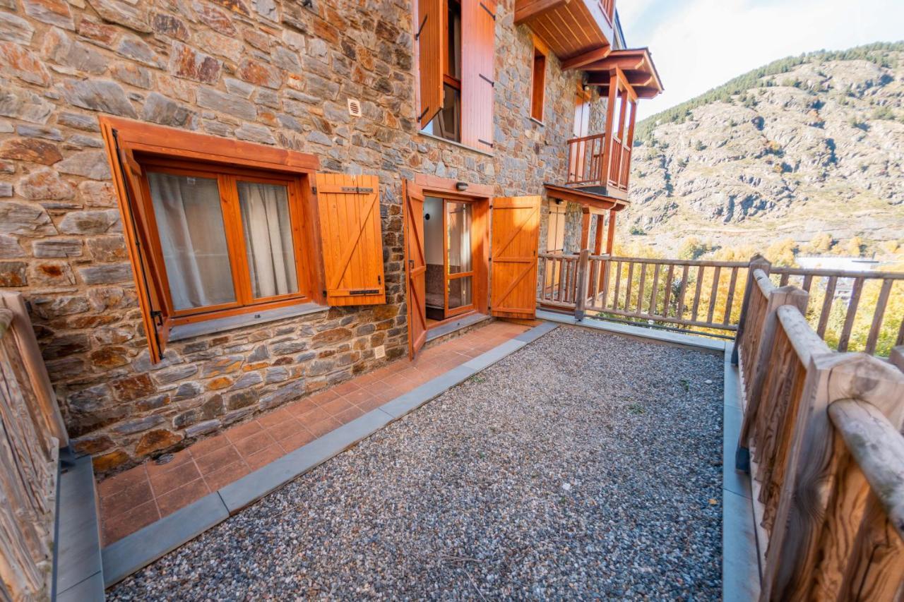 Naturaleza En Soldeu - Disfruta En Familia De Terraza Con Vistas - Parking Gratis Canillo Esterno foto