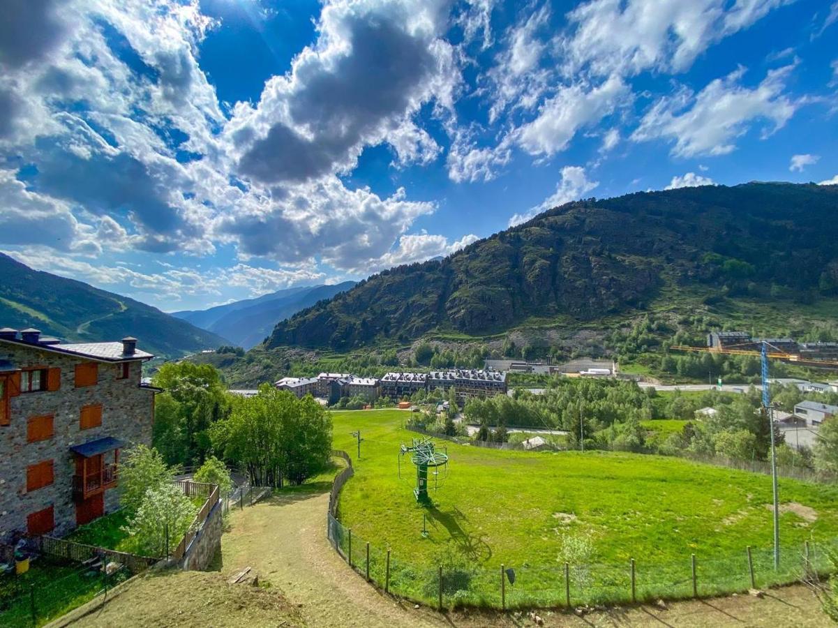 Naturaleza En Soldeu - Disfruta En Familia De Terraza Con Vistas - Parking Gratis Canillo Esterno foto